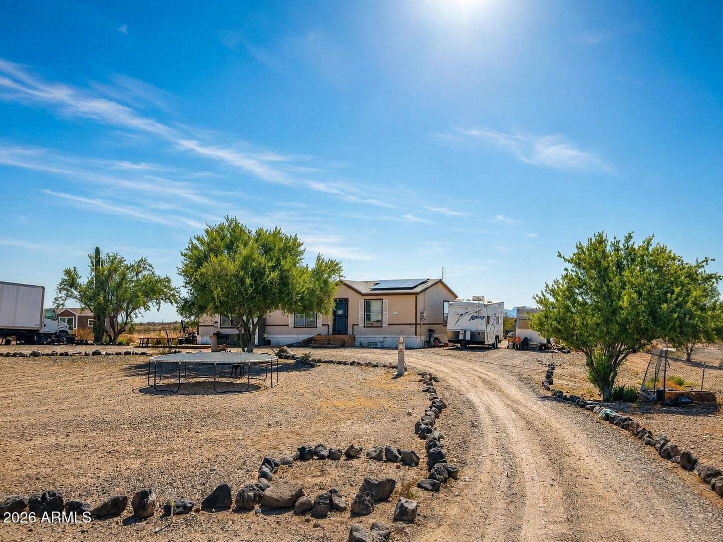 4 Acres of Land with Home for Sale in Tonopah, Arizona
