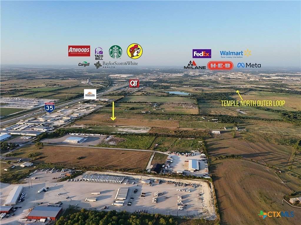 31.5 Acres of Land for Sale in Temple, Texas