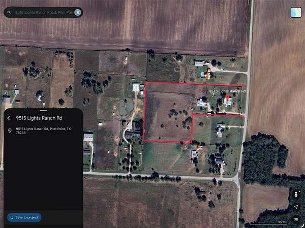 7.5 Acres of Mixed-Use Land for Sale in Pilot Point, Texas