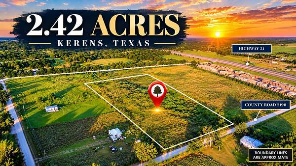 2.43 Acres of Residential Land for Sale in Kerens, Texas