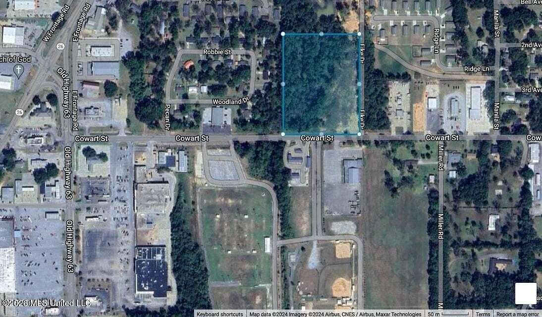 3 Acres of Commercial Land for Sale in Lucedale, Mississippi