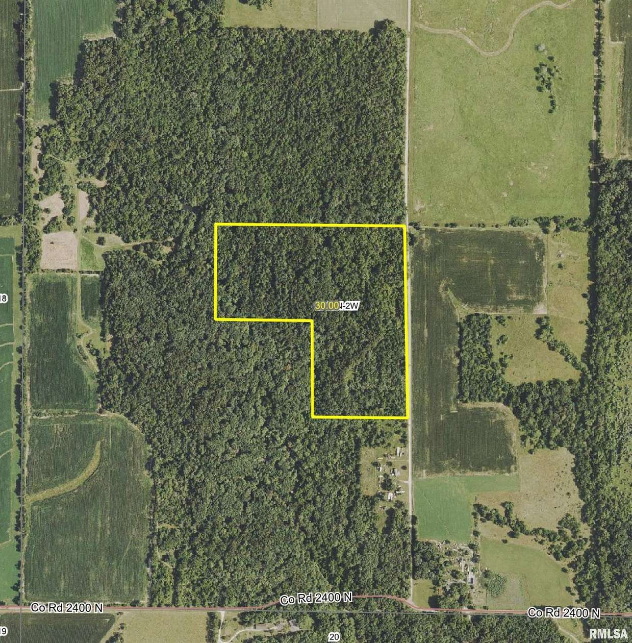 30 Acres of Land for Sale in Atlanta, Illinois