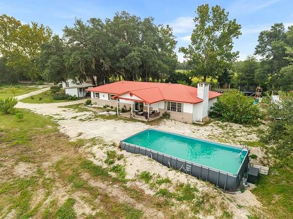 15 Acres of Land with Home for Sale in Bell, Florida
