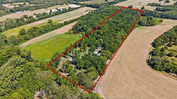 10 Acres of Land with Home for Sale in Tom Bean, Texas