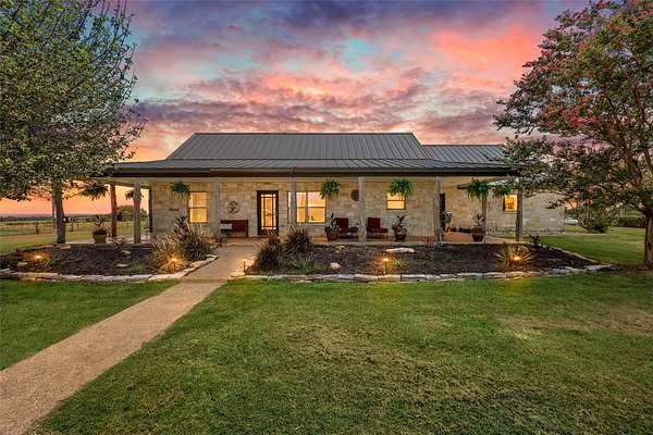 40.9 Acres of Agricultural Land with Home for Sale in Moody, Texas