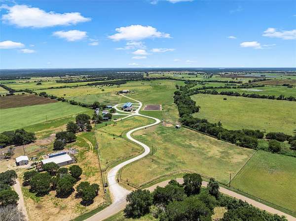 40.9 Acres of Agricultural Land with Home for Sale in Moody, Texas