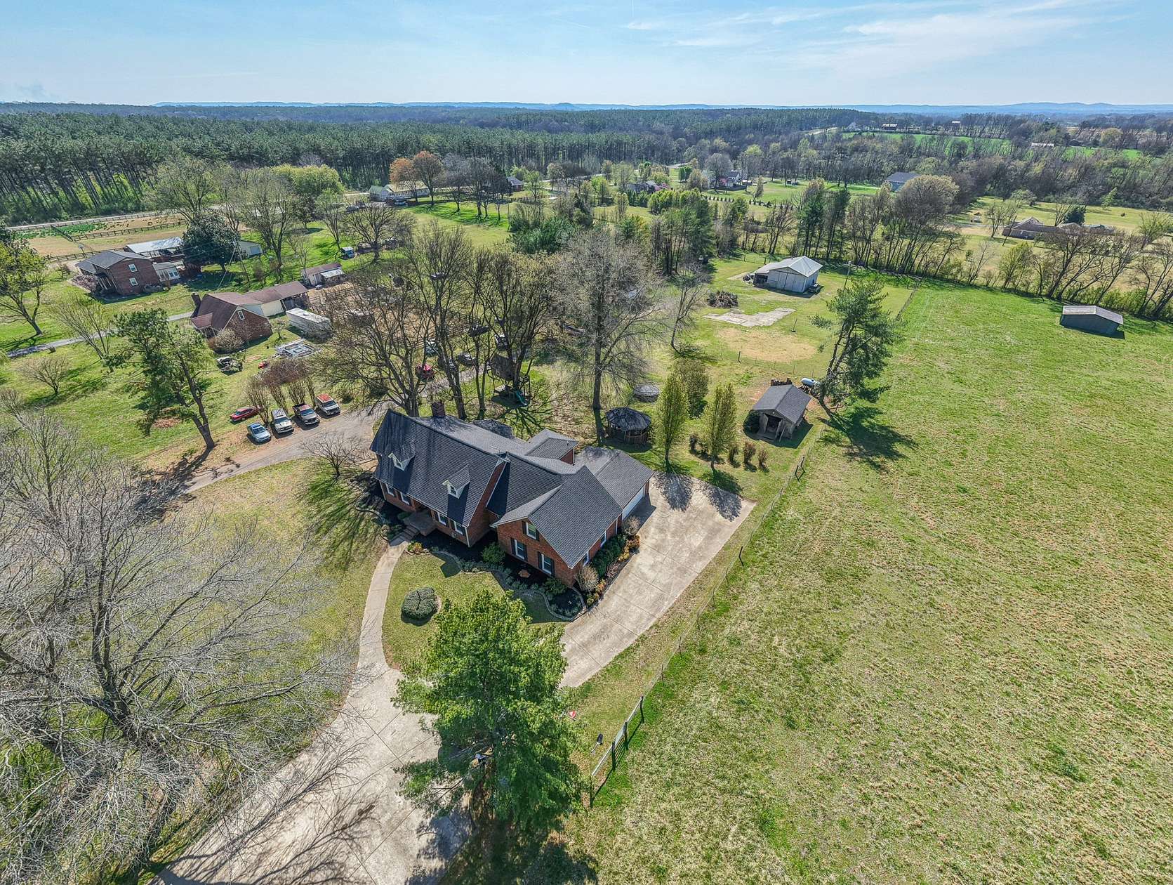 3 Acres of Land with Home for Sale in Columbia, Tennessee