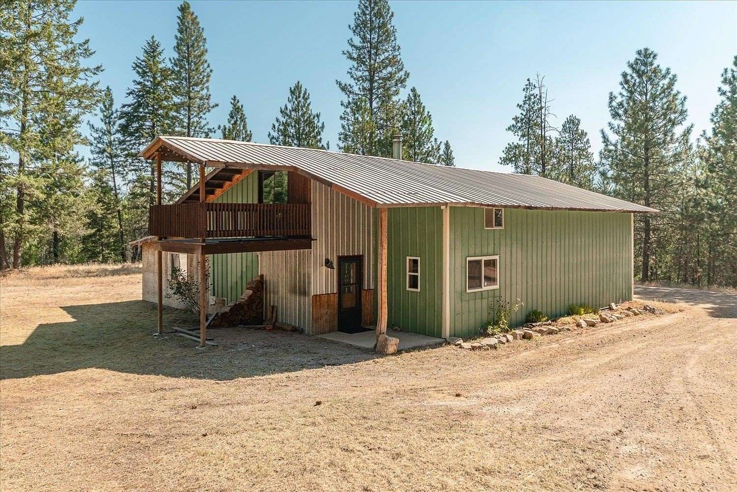 50 Acres of Land with Home for Sale in Loon Lake, Washington
