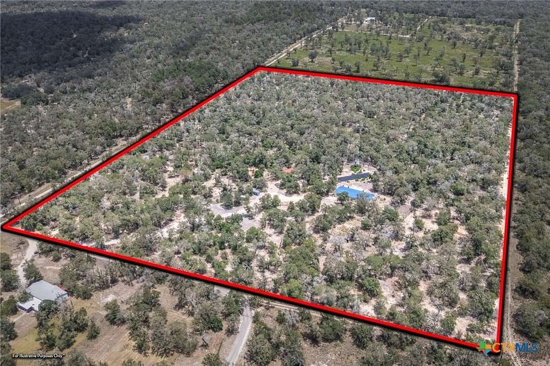 10 Acres of Land with Home for Sale in Seguin, Texas