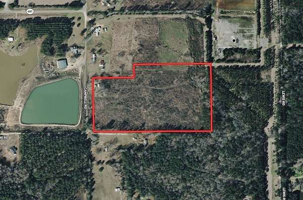 19.8 Acres of Recreational & Residential Land for Sale in Converse, Louisiana