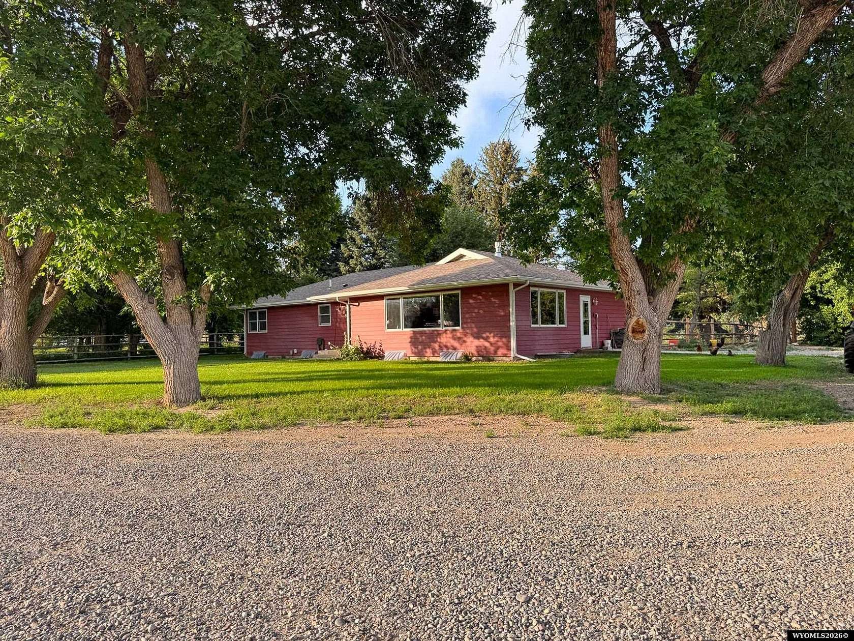 5.68 Acres of Land with Home for Sale in Riverton, Wyoming