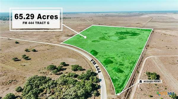 65.3 Acres of Recreational & Residential Land for Sale in Inez, Texas