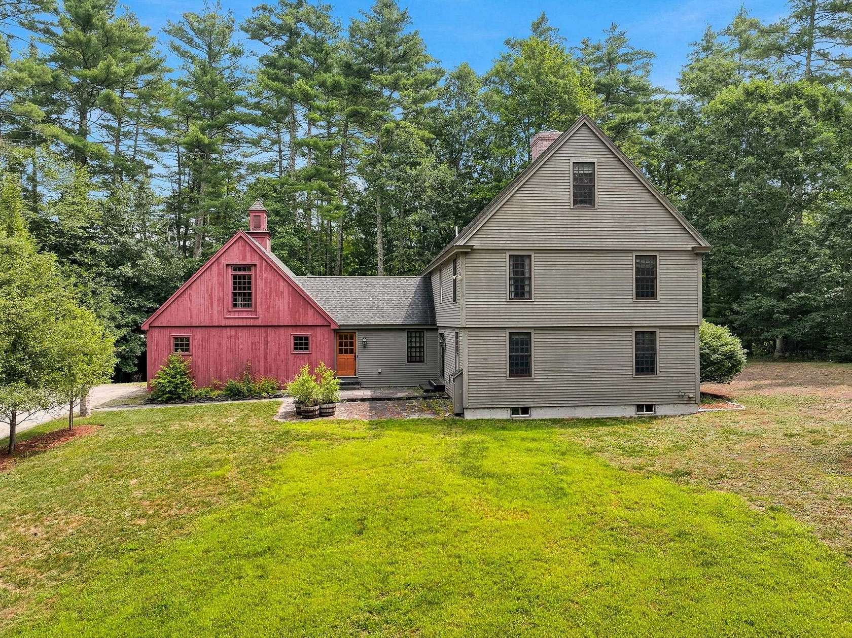 1.85 Acres of Land with Home for Sale in Brookline, New Hampshire