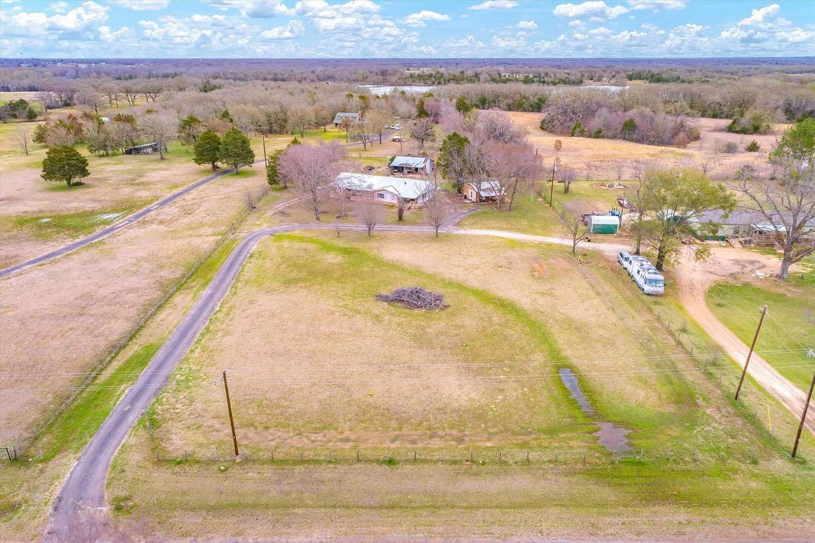 2.24 Acres of Land with Home for Sale in Wills Point, Texas