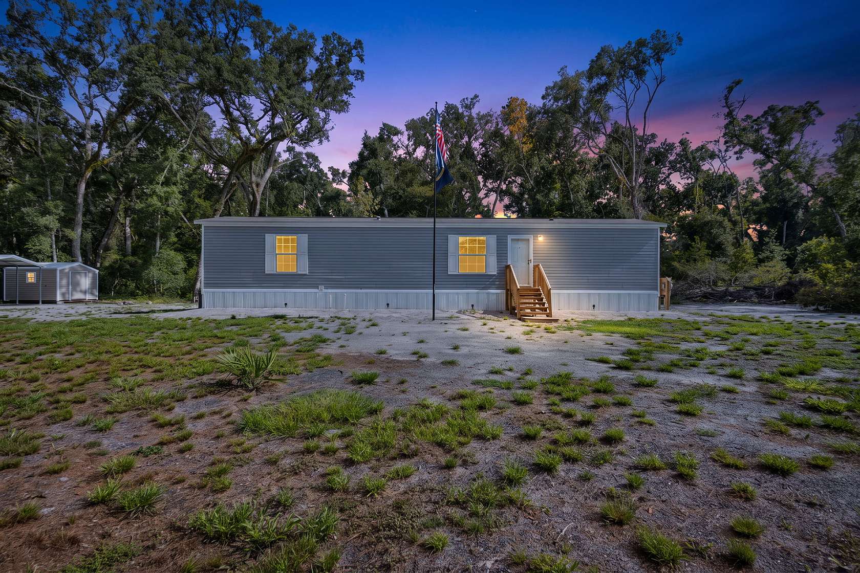 2.5 Acres of Land with Home for Sale in Old Town, Florida
