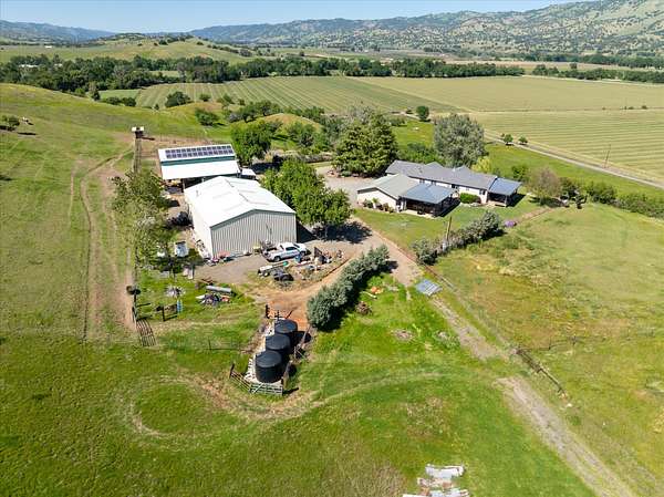 21.4 Acres of Agricultural Land with Home for Sale in Brooks, California