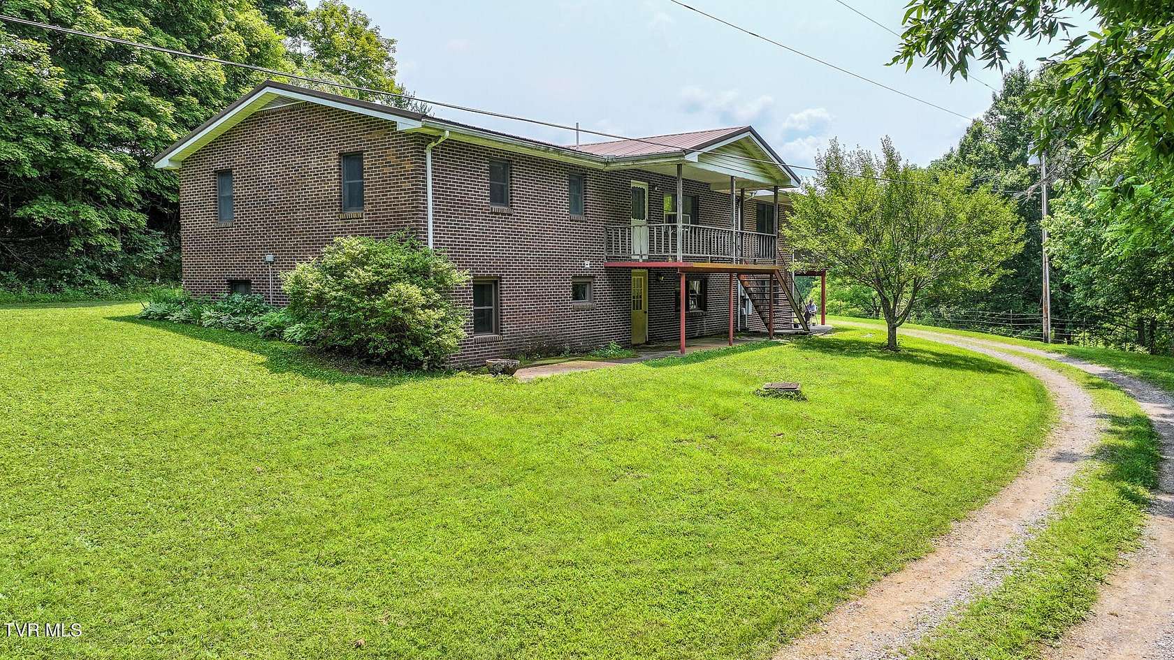 72.6 Acres of Agricultural Land with Home for Sale in Chuckey, Tennessee