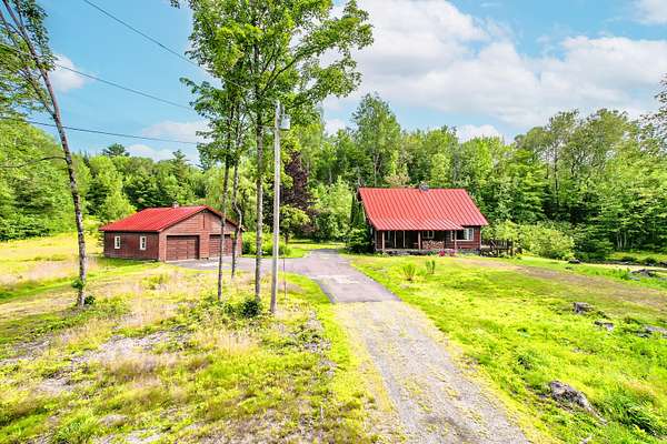 24.8 Acres of Land with Home for Sale in New Vineyard, Maine