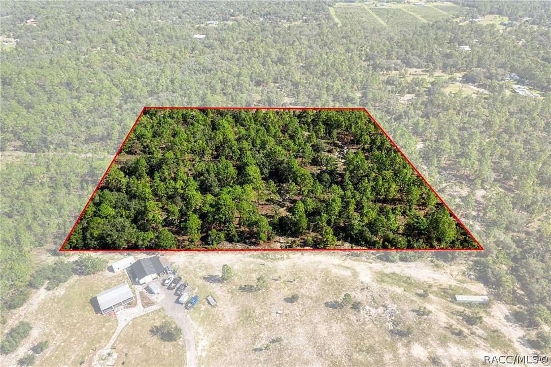 9.59 Acres of Land for Sale in Dunnellon, Florida