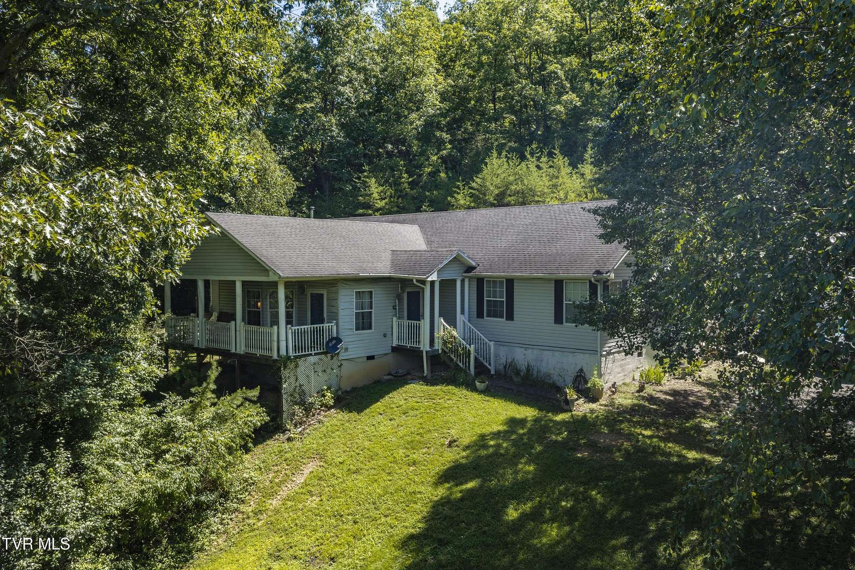 33 Acres of Land with Home for Sale in Bluff City, Tennessee