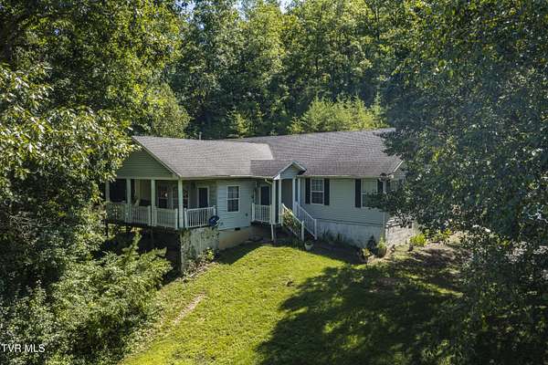 33 Acres of Land with Home for Sale in Bluff City, Tennessee