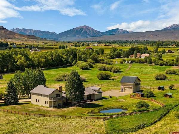 9.13 Acres of Land with Home for Sale in Gunnison, Colorado