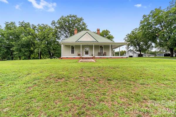 3.5 Acres of Land with Home for Sale in Wadesboro, North Carolina
