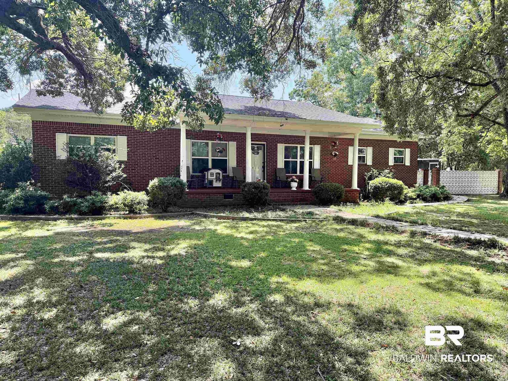 1.72 Acres of Land with Home for Sale in Frisco City, Alabama