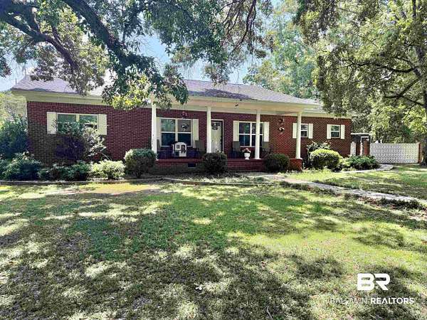 1.72 Acres of Land with Home for Sale in Frisco City, Alabama