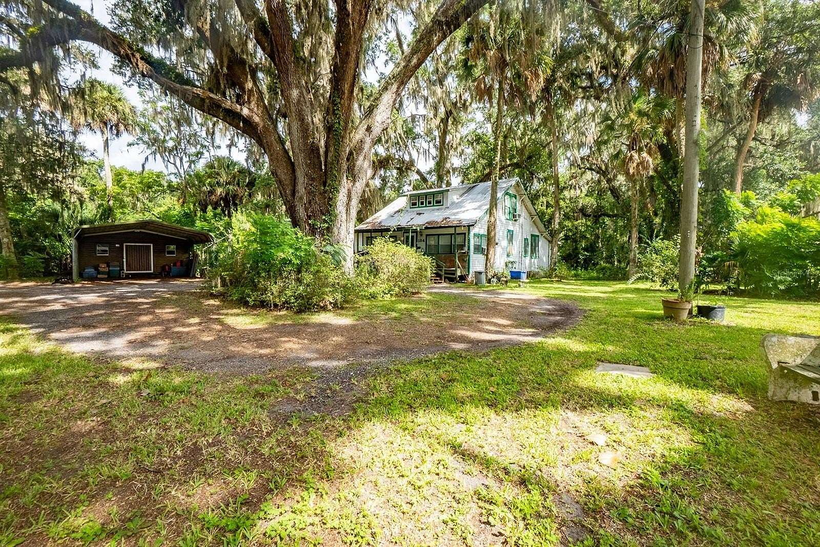 4.12 Acres of Land with Home for Sale in East Palatka, Florida