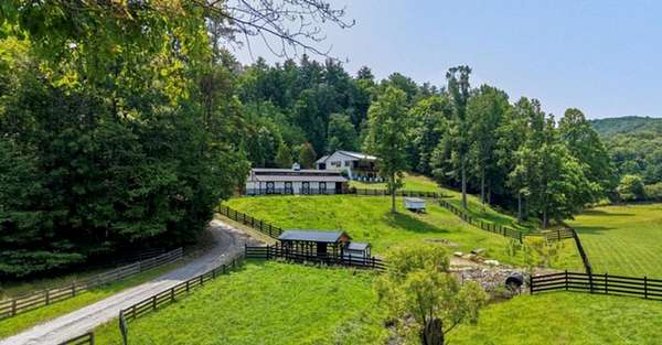 14.4 Acres of Land with Home for Sale in Morganton, Georgia