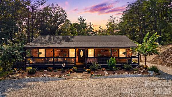 26.2 Acres of Recreational Land with Home for Sale in Morganton, North Carolina