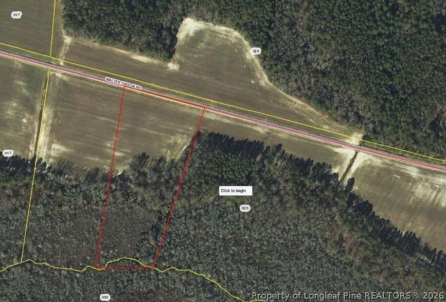 12 Acres of Recreational & Residential Land for Sale in Red Springs, North Carolina