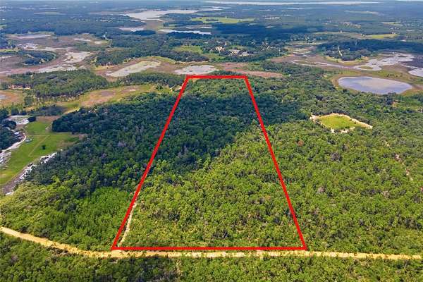 40 Acres of Recreational Land with Home for Sale in Umatilla, Florida