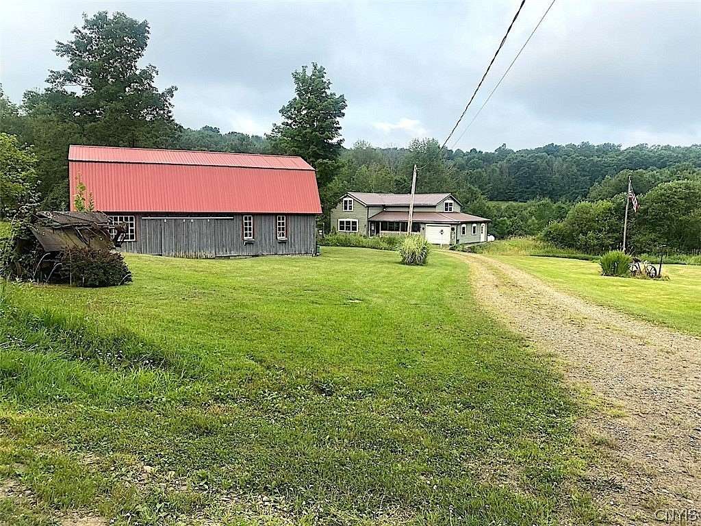 57.3 Acres of Recreational Land with Home for Sale in Friendship, New York