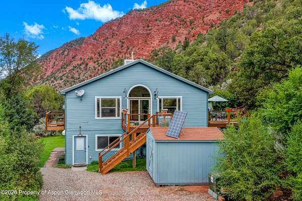 11.5 Acres of Recreational Land with Home for Sale in Glenwood Springs, Colorado