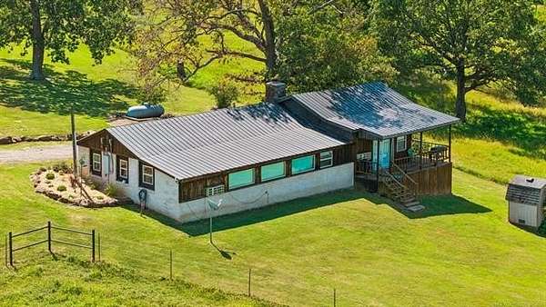 134 Acres of Land with Home for Sale in Claremore, Oklahoma