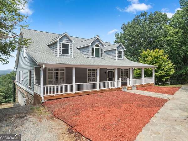 6 Acres of Land with Home for Sale in Cleveland, Georgia