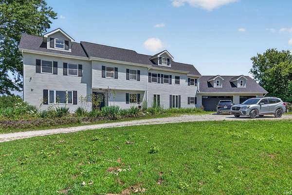 5 Acres of Land with Home for Sale in Jonesboro, Indiana