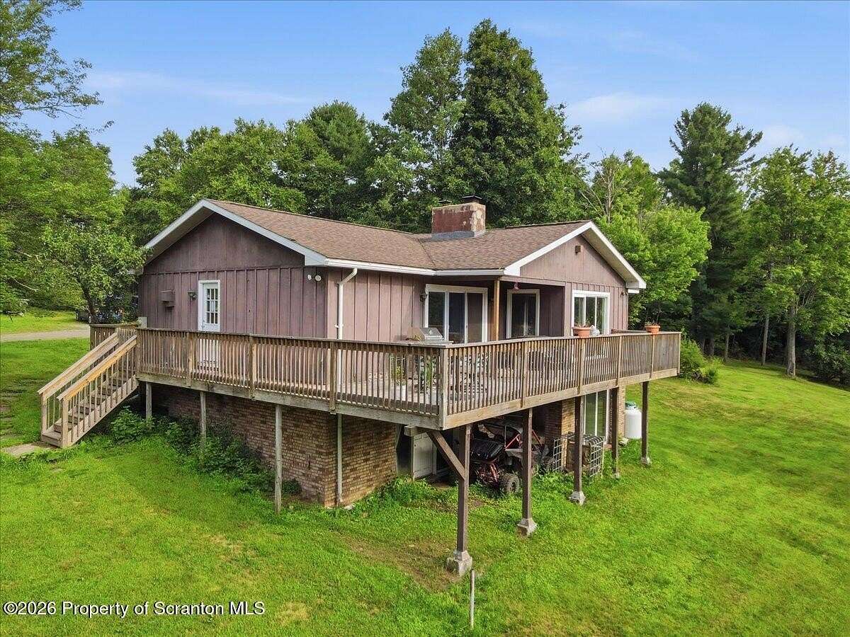22.2 Acres of Recreational Land with Home for Sale in Tunkhannock, Pennsylvania