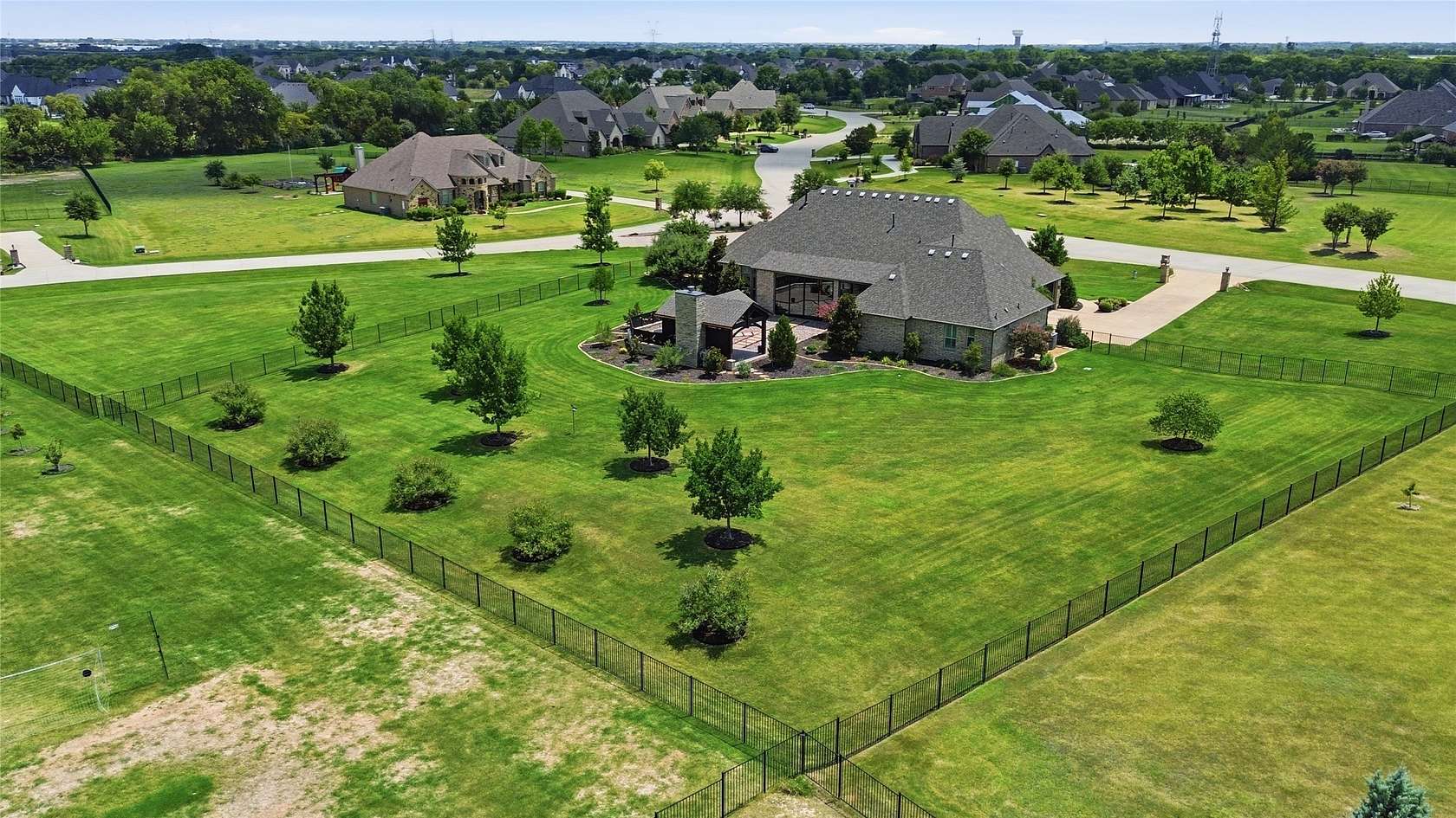 1.85 Acres of Land with Home for Sale in Lucas, Texas