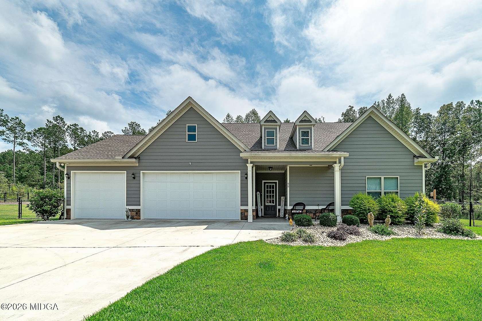 2.77 Acres of Land with Home for Sale in Mansfield, Georgia