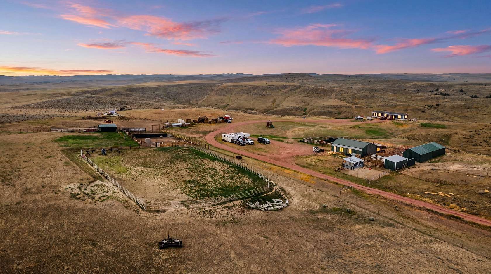 150 Acres of Improved Agricultural Land for Sale in Sheridan, Wyoming