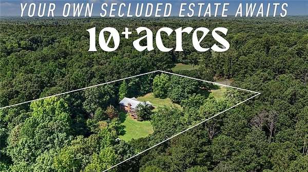 10.4 Acres of Recreational Land with Home for Sale in Griffin, Georgia