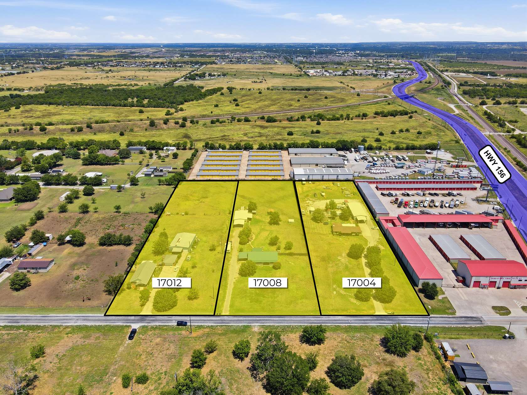 2.47 Acres of Commercial Land for Sale in Justin, Texas