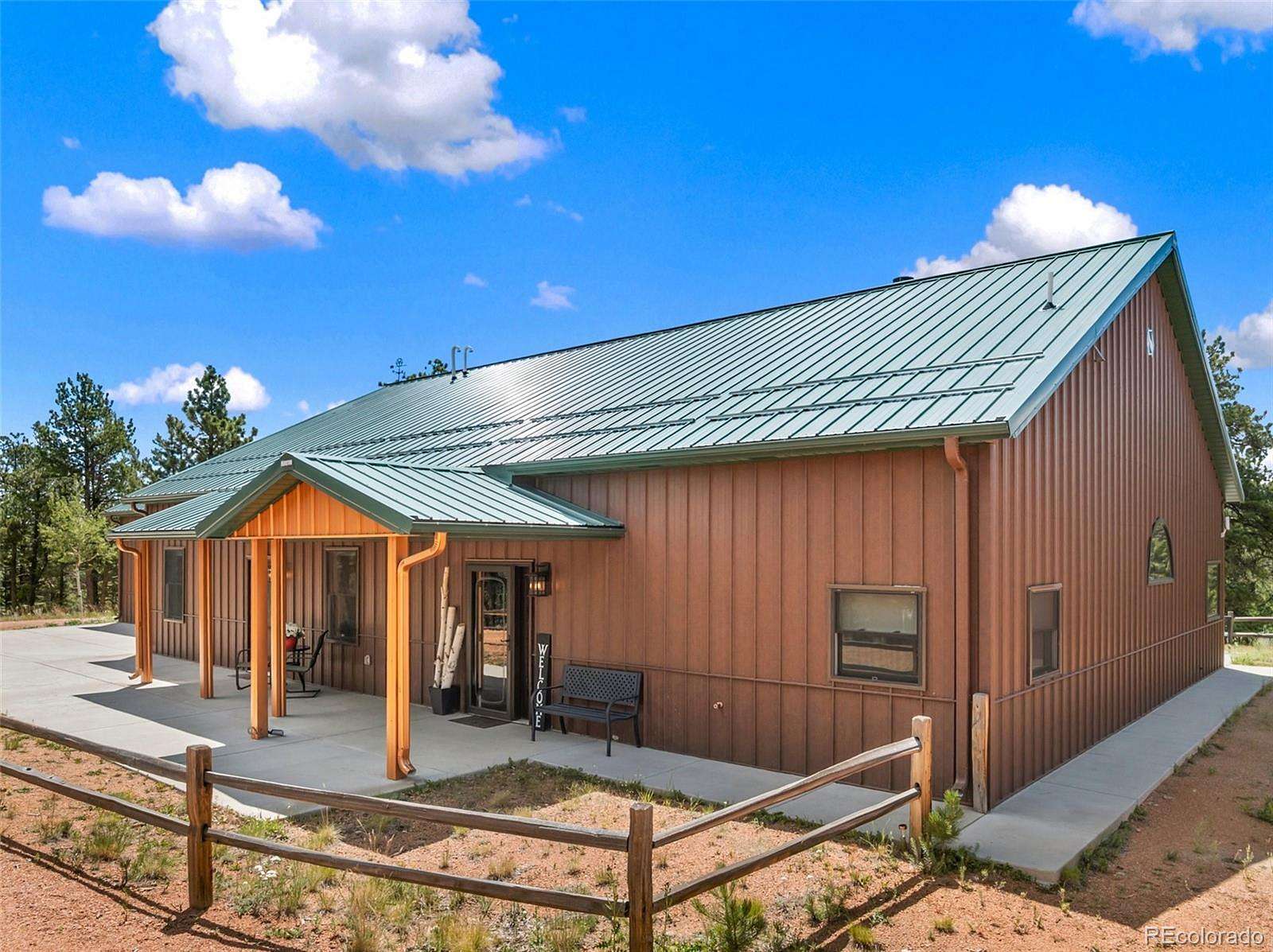 10 Acres of Land with Home for Sale in Divide, Colorado