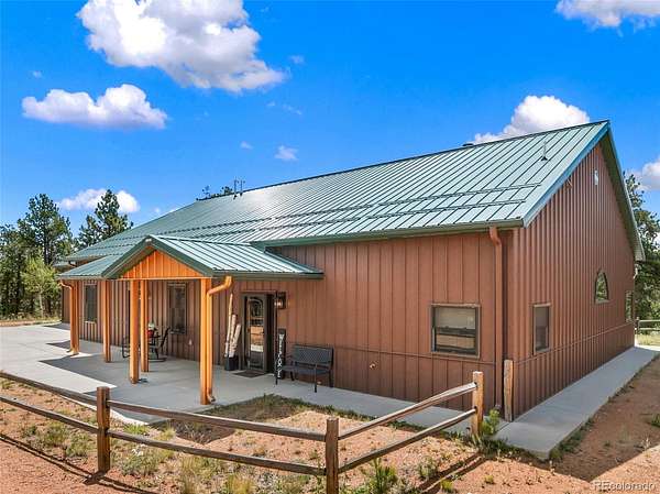 10 Acres of Land with Home for Sale in Divide, Colorado