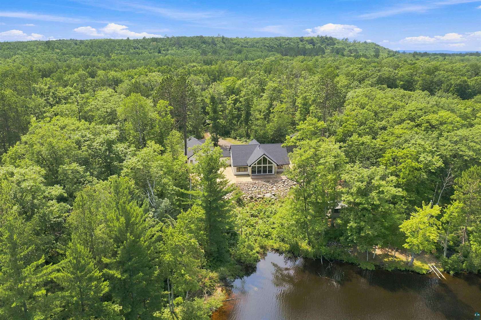 2 Acres of Land with Home for Sale in Cornucopia, Wisconsin