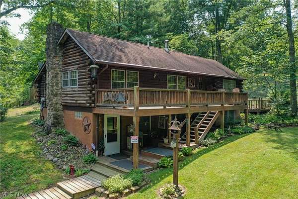 10.2 Acres of Recreational Land with Home for Auction in Carrollton, Ohio