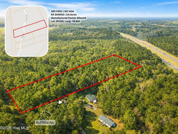3.6 Acres of Residential Land for Sale in Fayetteville, North Carolina